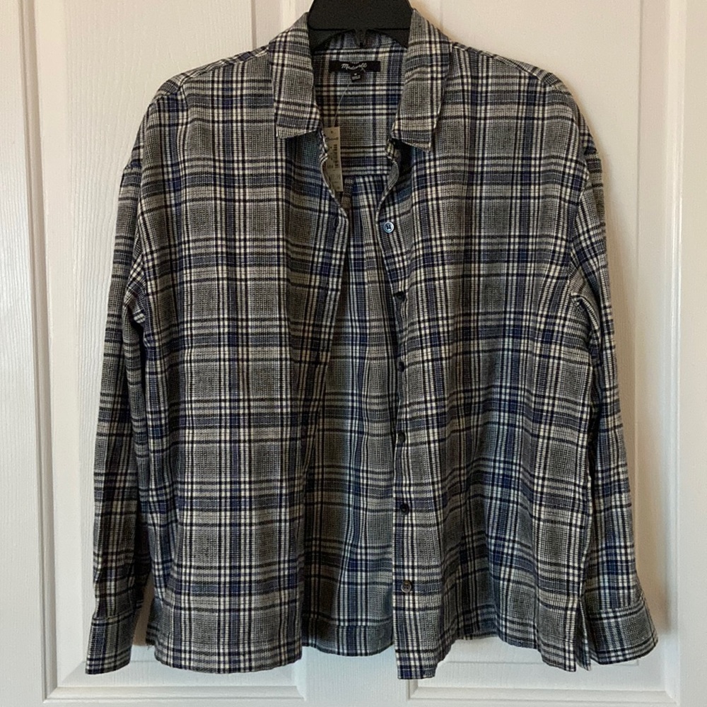 Madewell - plaid shirt